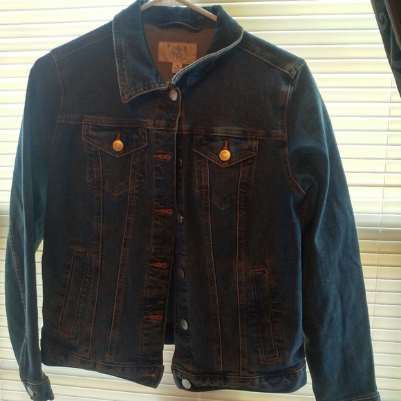 Tried and Tru Jean Jacket size medium, preowned - Picture 1 of 7